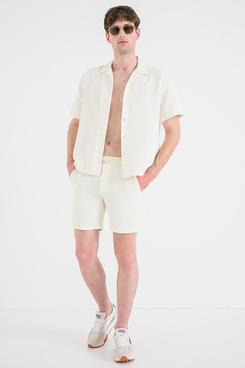 Only & Sons, Rövid ujjú ing, Krémszín