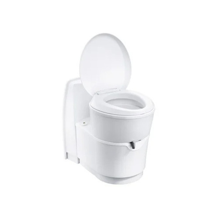 Toaletă fixă Thetford C223-CS, 18l tanc, montaj aplicat, albastru, 49, 2x58x36, 5cm