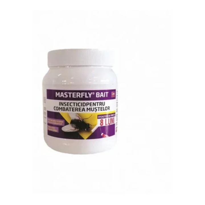 Insecticid Masterfly Bait 125 g, pentru combaterea mustelor, cu actiune prin ingestie si contact