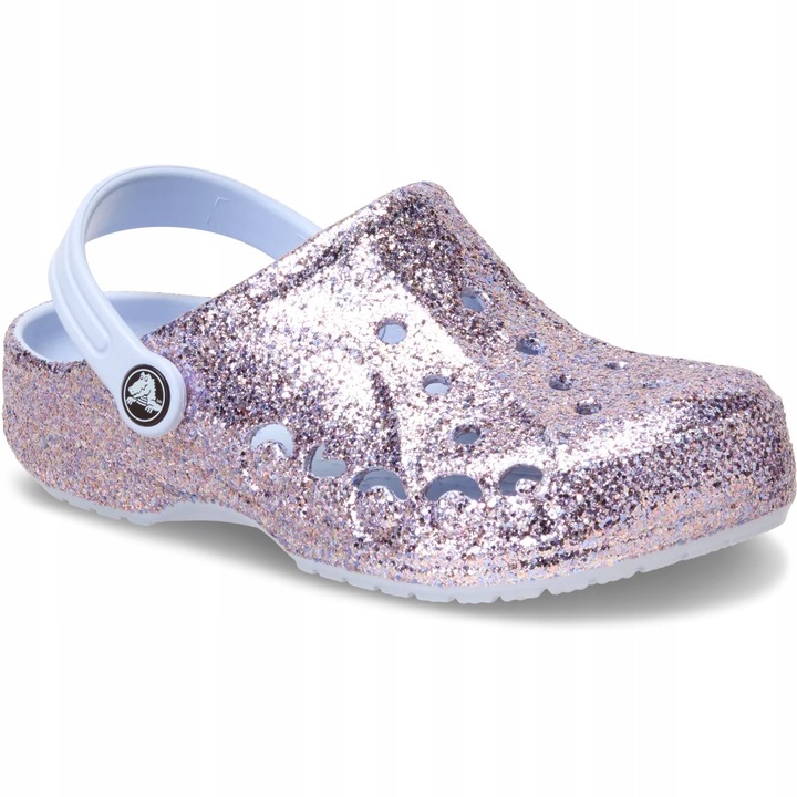 Saboti copii, Crocs, Baya Mixed Glitter, violet, Violet