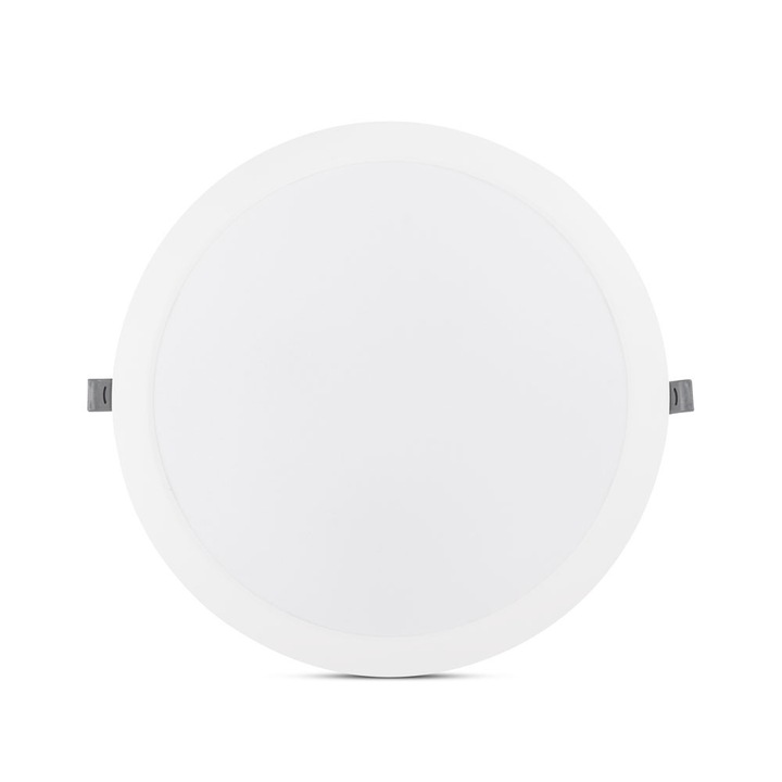Spot LED rotund plastic 6W IP44 85lm/W, Homelight