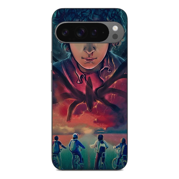 Husa compatibila cu Google Pixel 9 Pro XL Silicon Gel Tpu Model Stranger Things Cartoon
