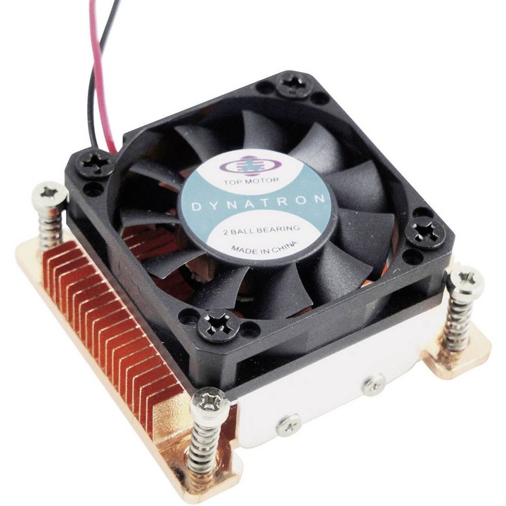 Răcitor procesor Dynatron I31 cu ventilator, cupru, 40x40mm, pentru Intel 478/479