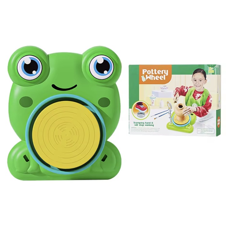 Set olarit pentru copii, roată electrică miniaturală, accesorii incluse, non-toxic, multicolor