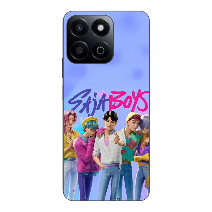 Husa compatibila cu Honor 200 Smart Silicon Gel Tpu Model KPop Demon Hunters Saja Boys