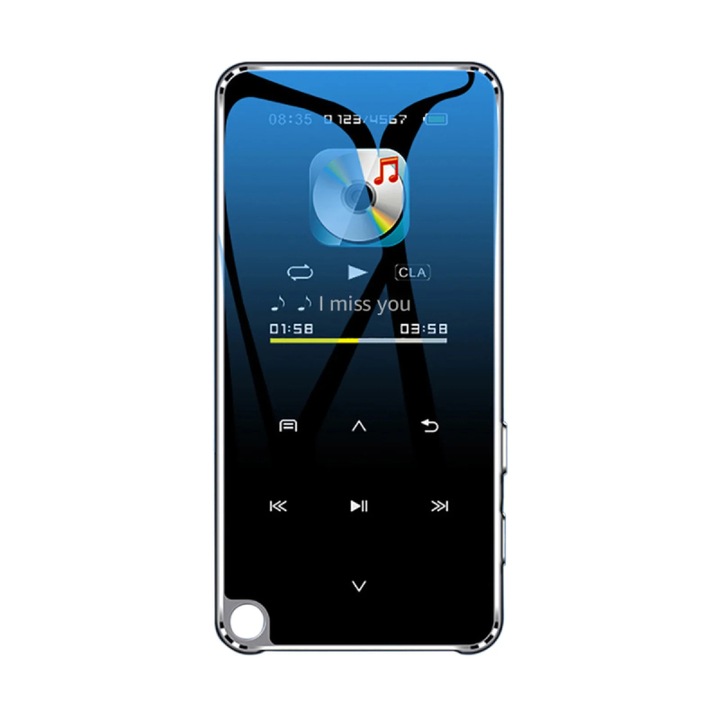 M25 digitális hangrögzítő, SPYpro, 6 az 1-ben multifunkcionális, 16 GB, Bluetooth, fém ház, 8,5x4,2x0,8 cm