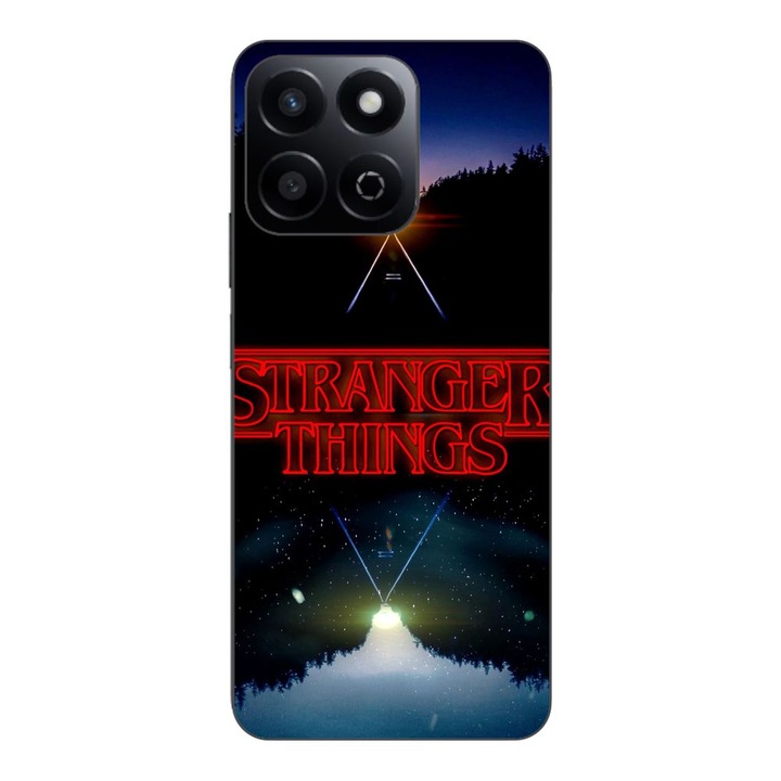 Husa compatibila cu Honor 200 Smart Silicon Gel Tpu Model Stranger Things Sunset