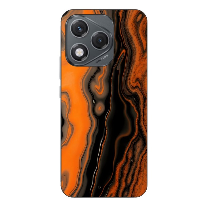 Husa compatibila cu Honor 400 Lite Silicon Gel Tpu Model Metallic Lava Flow Pattern