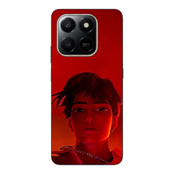 Husa compatibila cu Honor 400 Smart Silicon Gel Tpu Model KPop Demon Hunters Jinu Red
