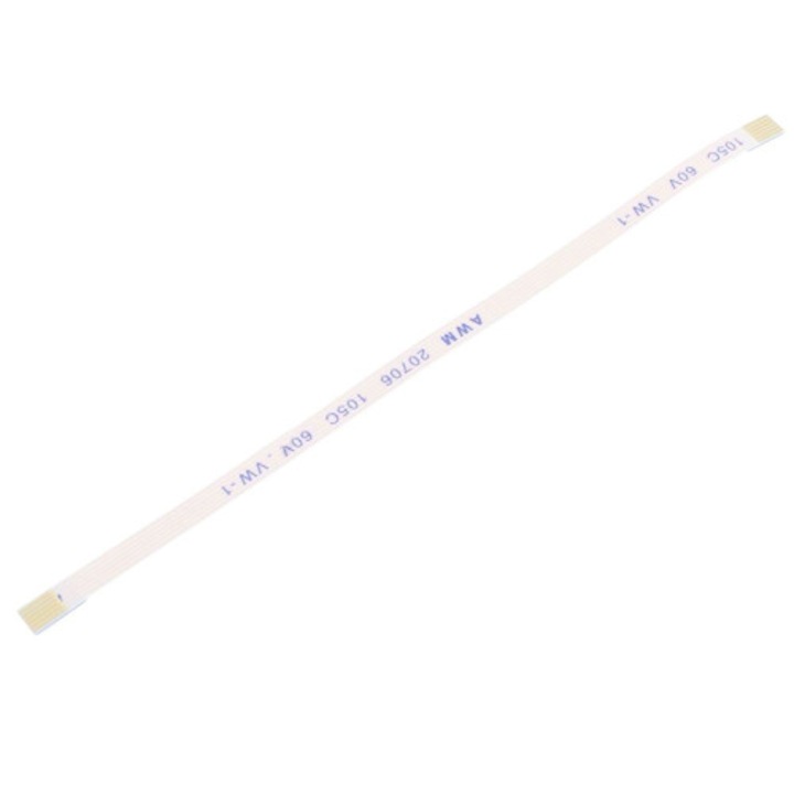 Cablu de date GCT, Banda FFC, 6 fire, 10.01cm, 0.5mm