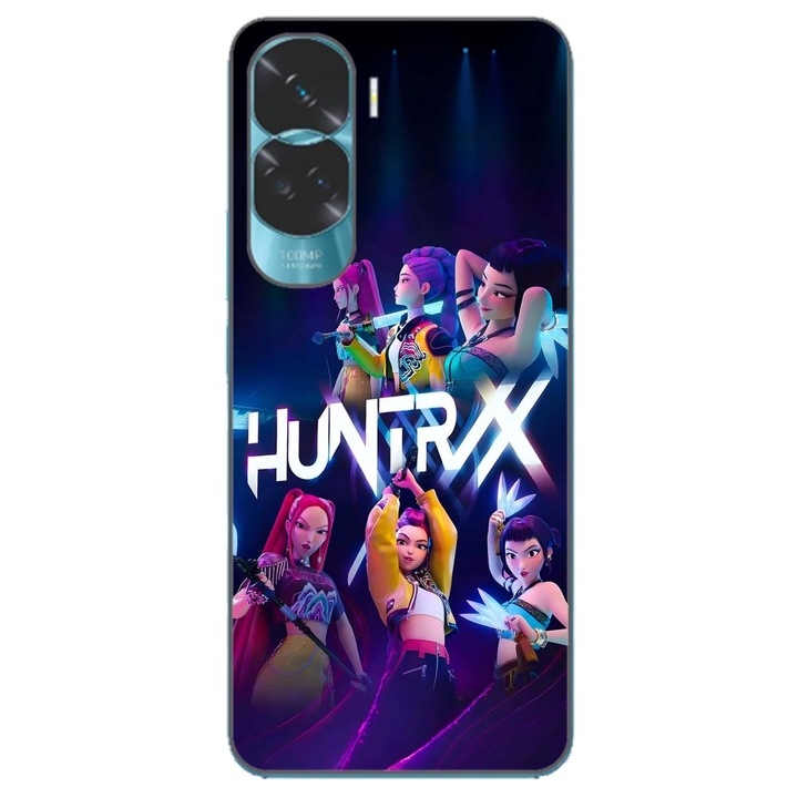 Husa compatibila cu Honor 90 Lite 5G Silicon Gel Tpu Model KPop Demon Hunters HuntrXX