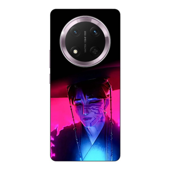 Husa compatibila cu Honor Magic7 Lite Silicon Gel Tpu Model KPop Demon Hunters Jinu Universe
