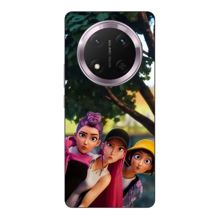 Husa compatibila cu Honor Magic7 Lite Silicon Gel Tpu Model KPop Demon Hunters Shy Girls