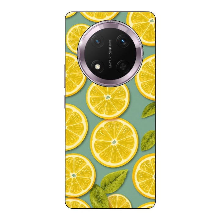 Husa compatibila cu Honor Magic7 Lite Silicon Gel Tpu Model Summer Lemon Slices