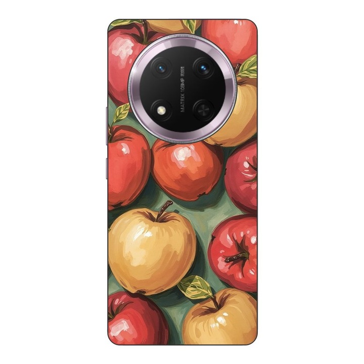 Husa compatibila cu Honor Magic7 Lite Silicon Gel Tpu Model Painted compatibila cu Apples