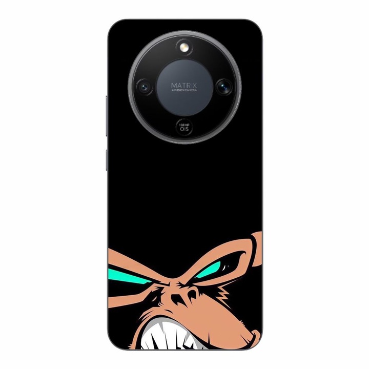 Husa compatibila cu Honor Magic8 Lite Silicon Gel Tpu Model Angry Monkey