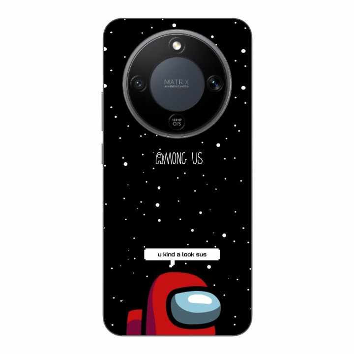 Husa compatibila cu Honor Magic8 Lite Silicon Gel Tpu Model Among Us