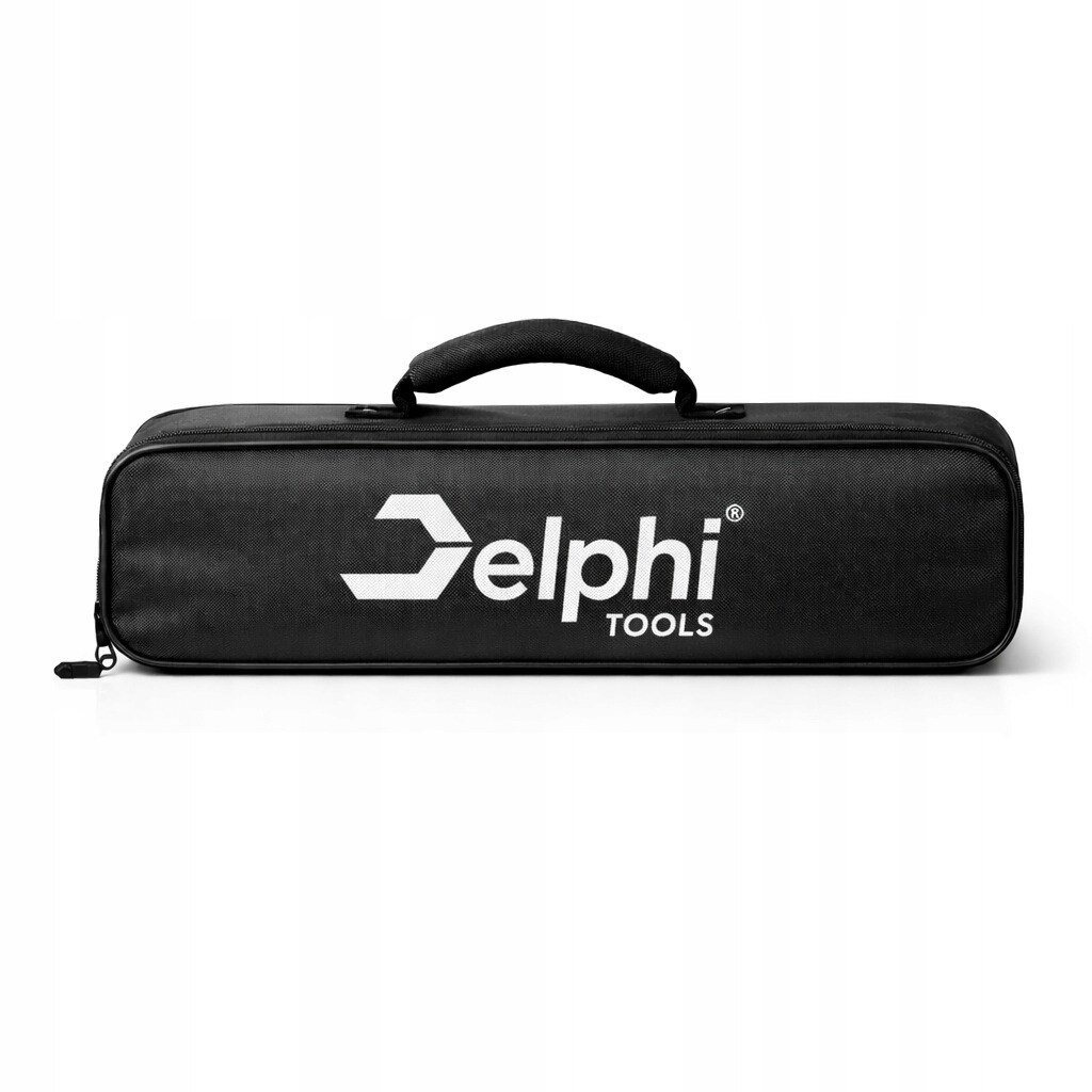 Cric auto trapezoidal Delphi Tools 2, 5T, 95x395mm, albastru, set ...