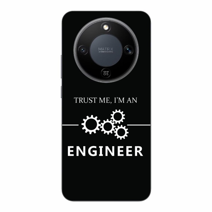 Husa compatibila cu Honor Magic8 Lite Silicon Gel Tpu Model Engineer