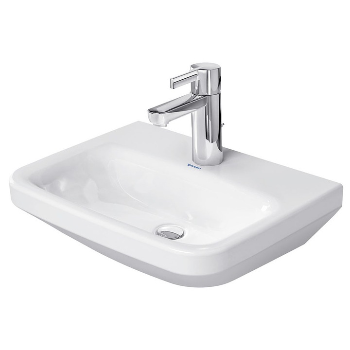 Lavoar Duravit DuraStyle, pe perete, 45 x 34 cm, alb, 0708450000