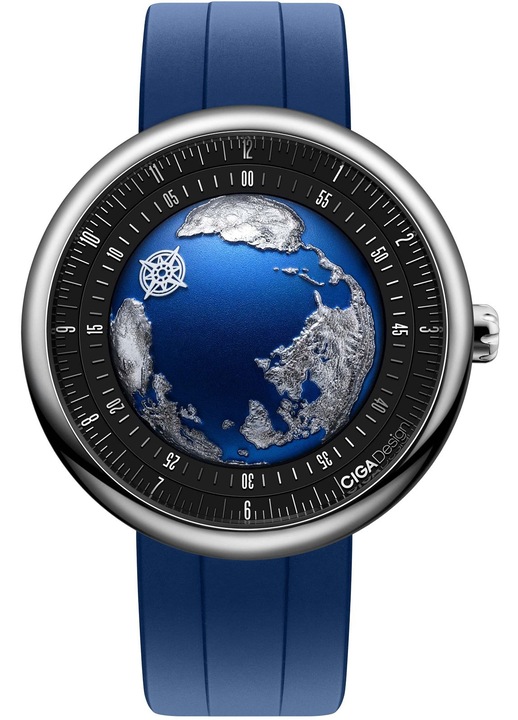 Ciga Design Мъжки синьо Ciga-U039-TU01-W6U