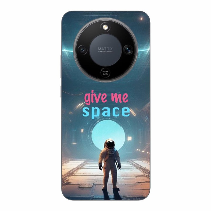 Husa compatibila cu Honor Magic8 Lite Silicon Gel Tpu Model Give Me Space