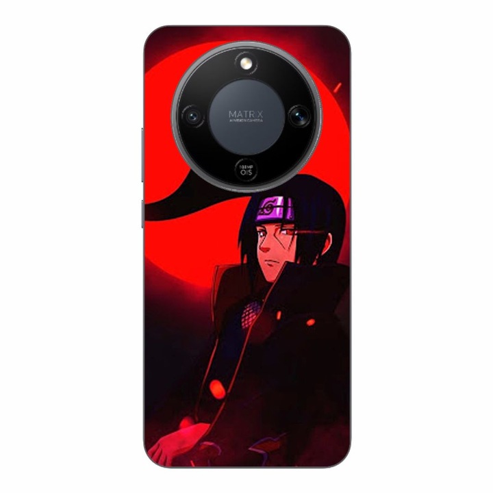 Husa compatibila cu Honor Magic8 Lite Silicon Gel Tpu Model Itachi Sharingan