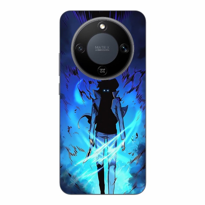 Husa compatibila cu Honor Magic8 Lite Silicon Gel Tpu Model Solo Leveling Aura