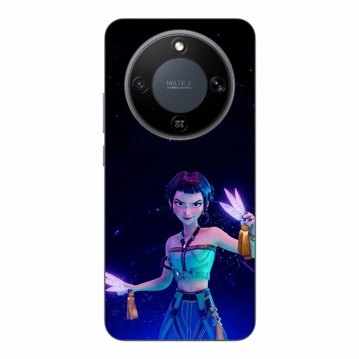 Husa compatibila cu Honor Magic8 Lite Silicon Gel Tpu Model KPop Demon Hunters Zoey