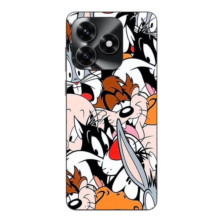 Husa compatibila cu Honor X5c Plus Silicon Gel Tpu Model Looney Tunes