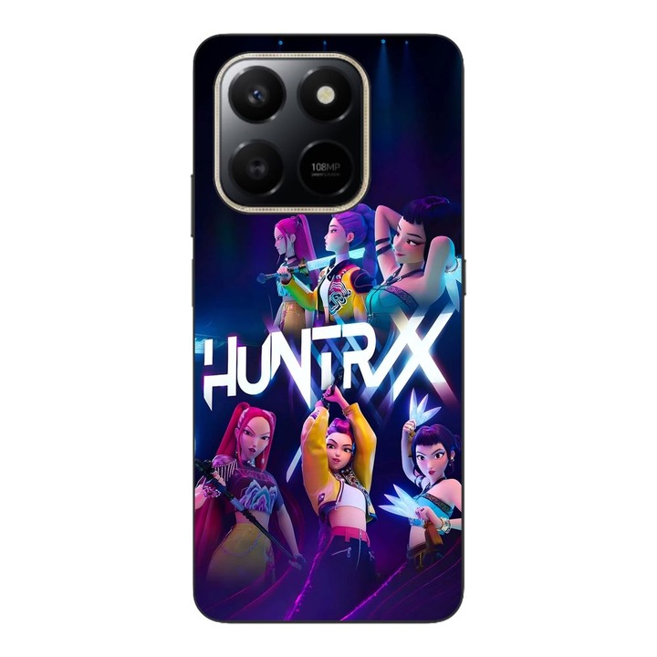 Husa compatibila cu Honor X7d Silicon Gel Tpu Model KPop Demon Hunters HuntrXX