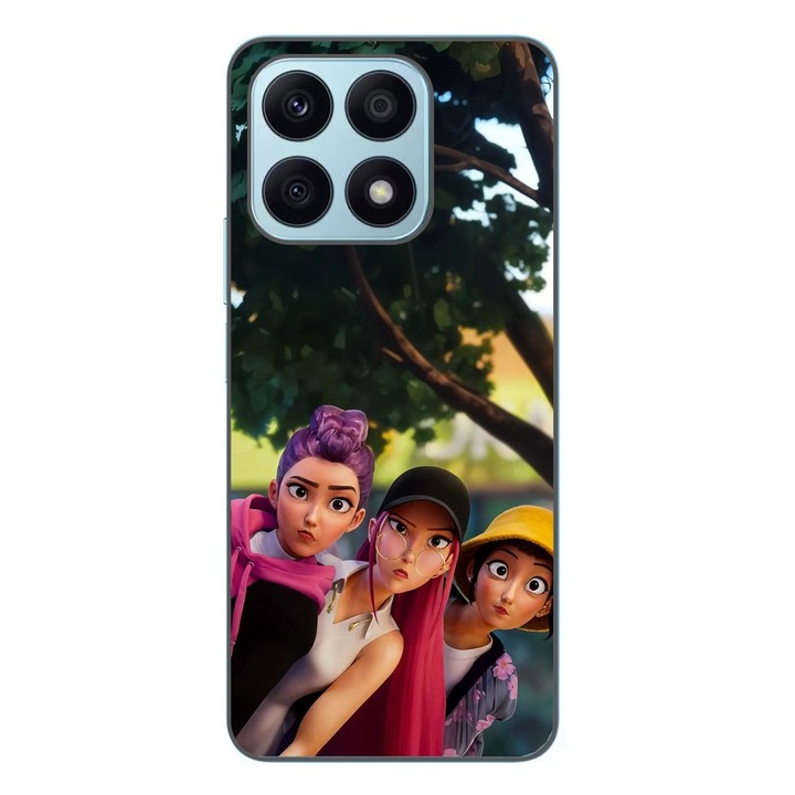 Husa compatibila cu Honor X8a Silicon Gel Tpu Model KPop Demon Hunters Shy Girls