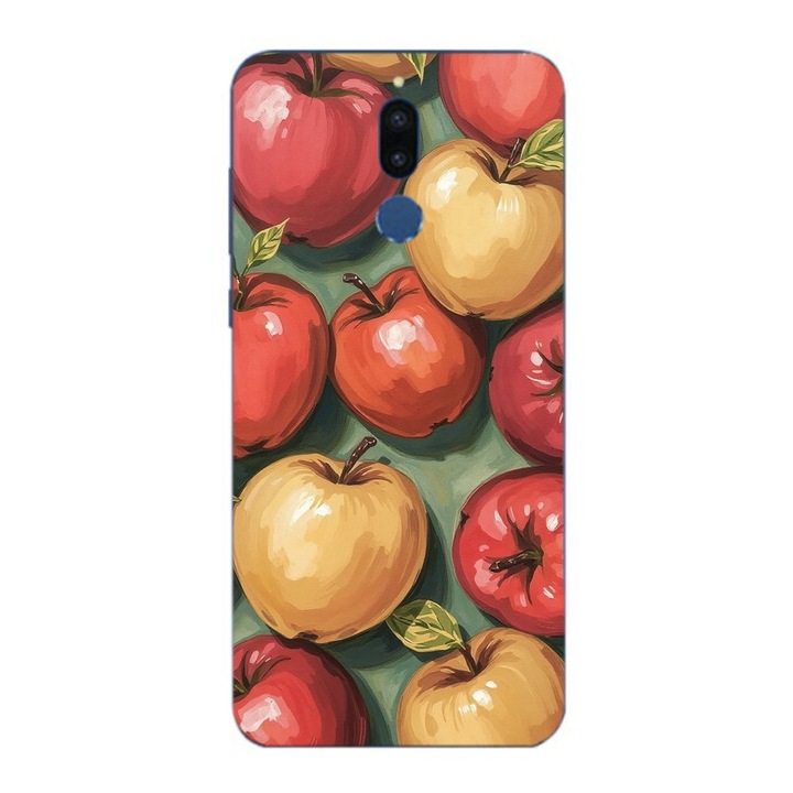 Husa compatibila cu Huawei Mate 10 Lite Silicon Gel Tpu Model Painted compatibila cu Apples