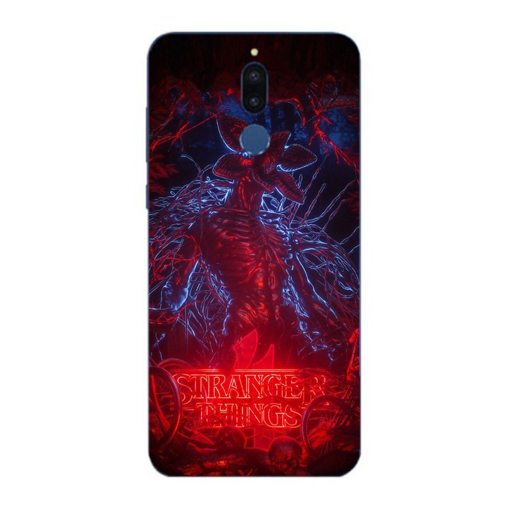 Husa compatibila cu Huawei Mate 10 Lite Silicon Gel Tpu Model Stranger Things Demogorgon