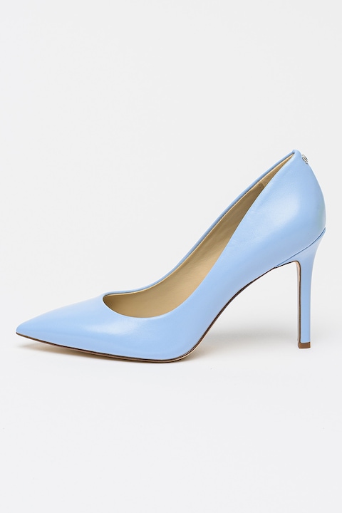 Sam Edelman, Pantofi de piele cu varf ascutit Hazel, Albastru azur