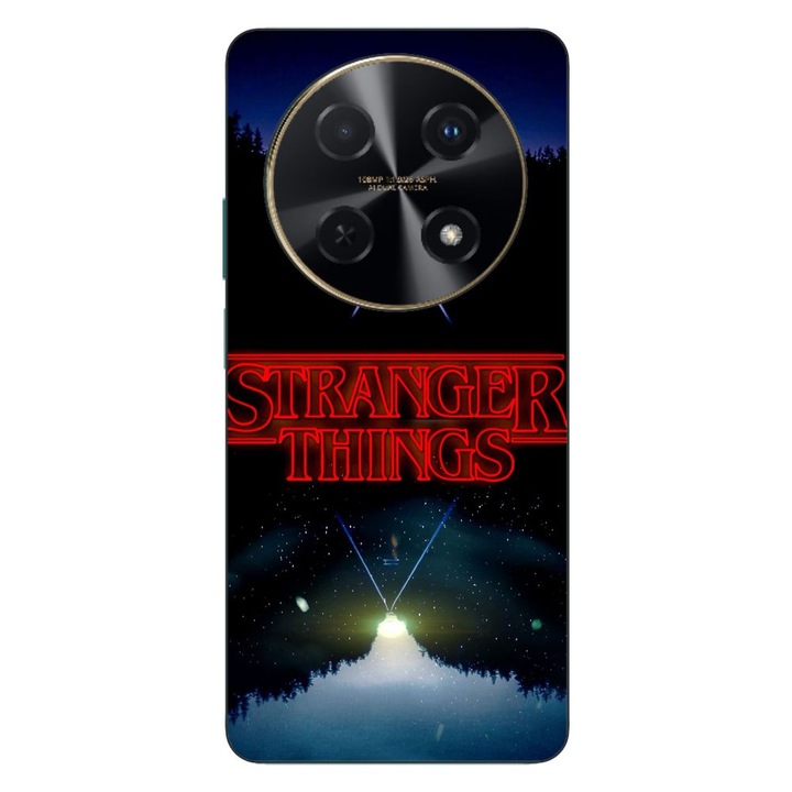 Husa compatibila cu Huawei Nova 12i Silicon Gel Tpu Model Stranger Things Sunset