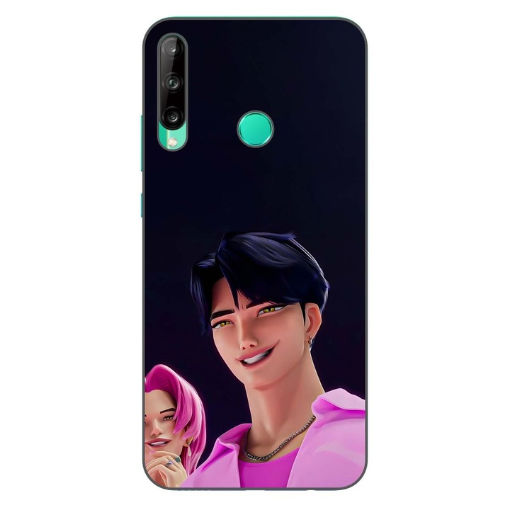Husa compatibila cu Huawei P40 Lite E Silicon Gel Tpu Model KPop Demon Hunters Saja Cool