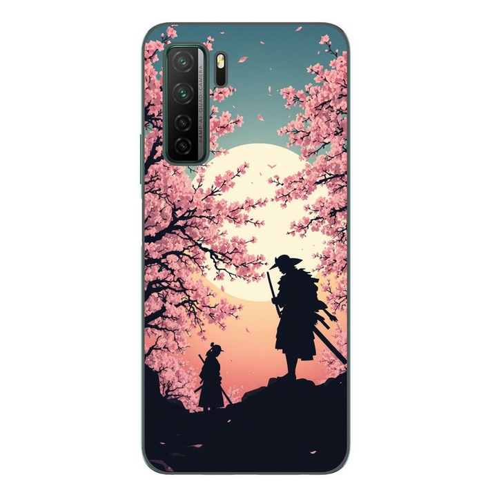 Husa compatibila cu Huawei P40 Lite 5G Silicon Gel Tpu Model Samurai Training