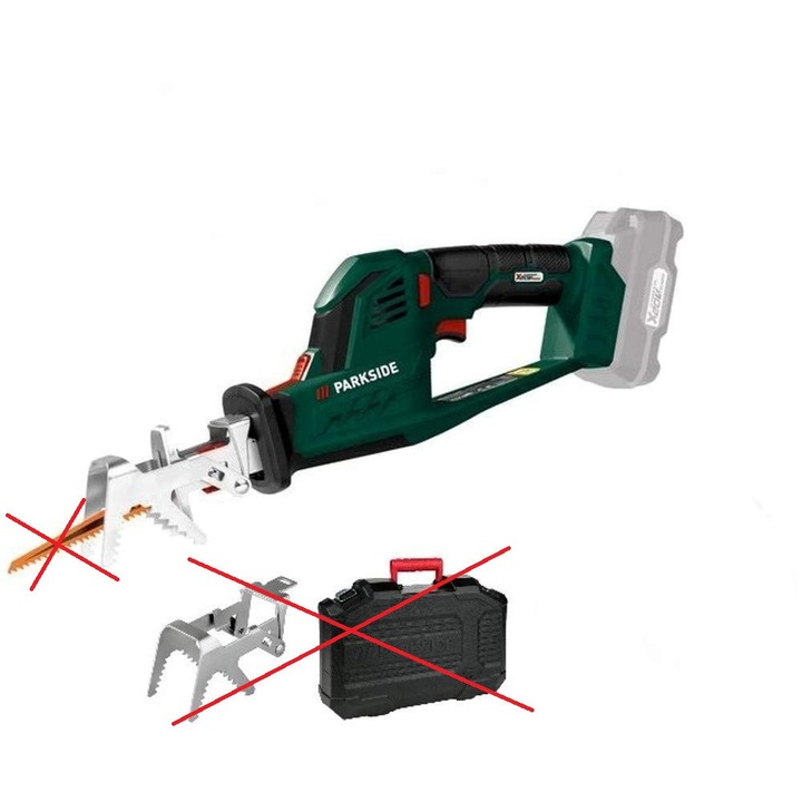 ParkSide PASA 20-Li A1 elektromos ágvágó fűrész, 20V akkumulátor, 90mm vágási kapacitás, Softgrip markolat