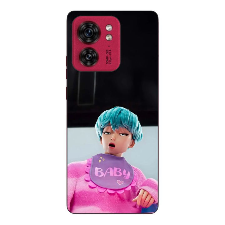 Husa compatibila cu Motorola Edge 40 Silicon Gel Tpu Model KPop Demon Hunters Saja Baby