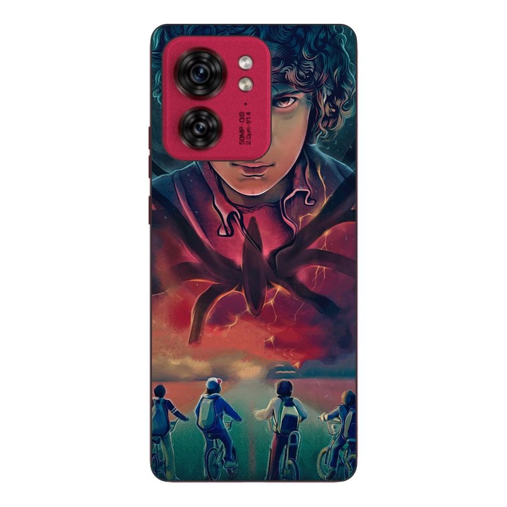 Husa compatibila cu Motorola Edge 40 Silicon Gel Tpu Model Stranger Things Cartoon