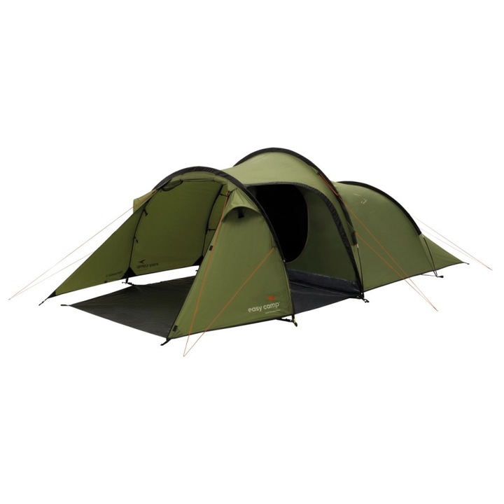 Cort camping tip tunel pentru 3 persoane, 400x190x120 cm, Easy Camp Tent Hemsedal 3