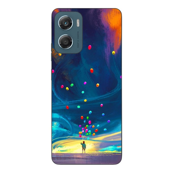 Husa compatibila cu Motorola Moto G06 Silicon Gel Tpu Model Baloane Univers