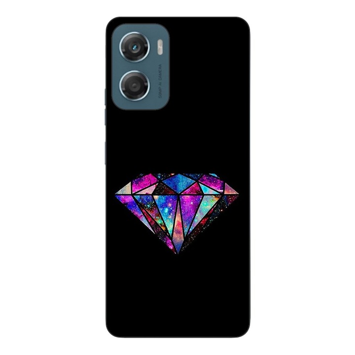 Husa compatibila cu Motorola Moto G06 Silicon Gel Tpu Model Diamond Black