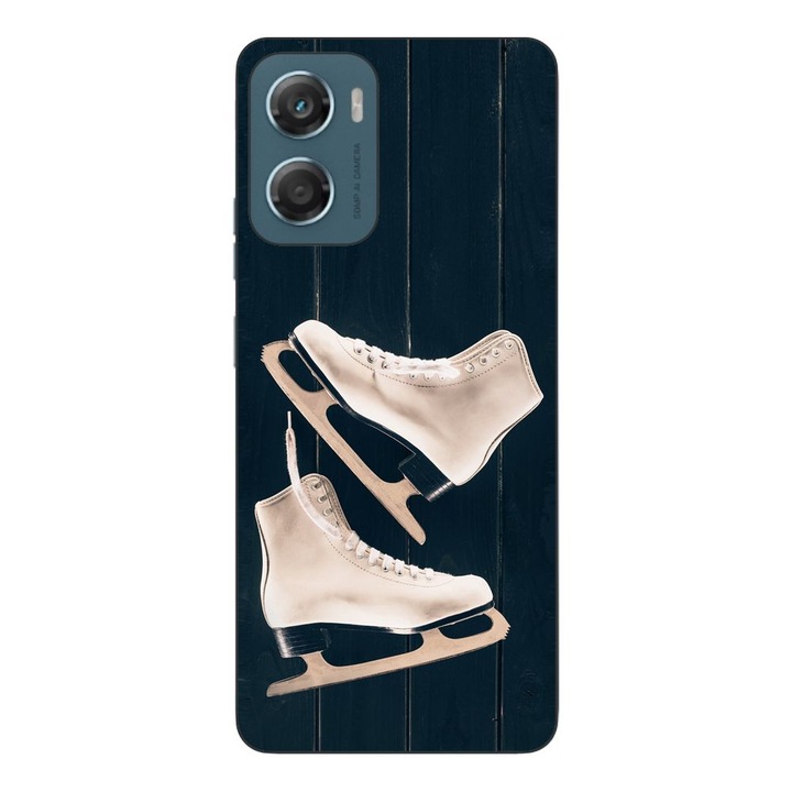 Husa compatibila cu Motorola Moto G06 Silicon Gel Tpu Model Ice Blades