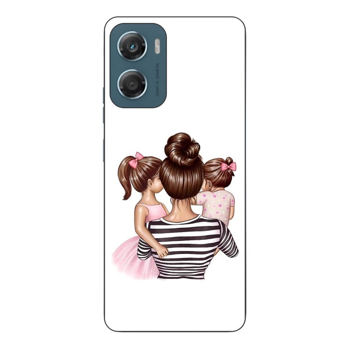 Husa compatibila cu Motorola Moto G06 Silicon Gel Tpu Model Mom and Girls