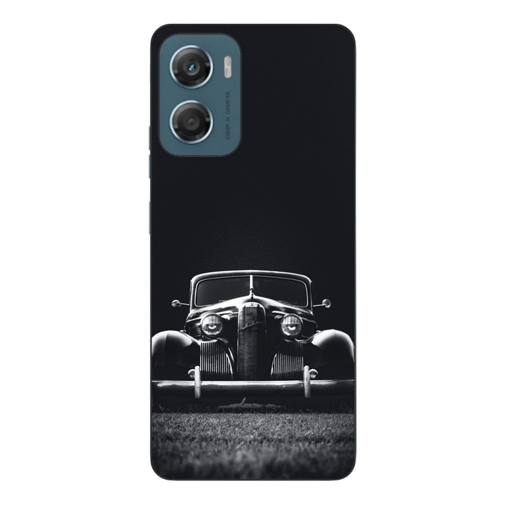 Husa compatibila cu Motorola Moto G06 Silicon Gel Tpu Model Old Car