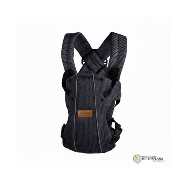 Marsupiu bebe Jane Dual Air ergonomic, gri, 0-15 kg, 7x45x17 cm