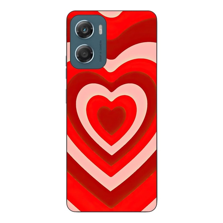Husa compatibila cu Motorola Moto G06 Silicon Gel Tpu Model Powerpuff Girls Heart Red Soul