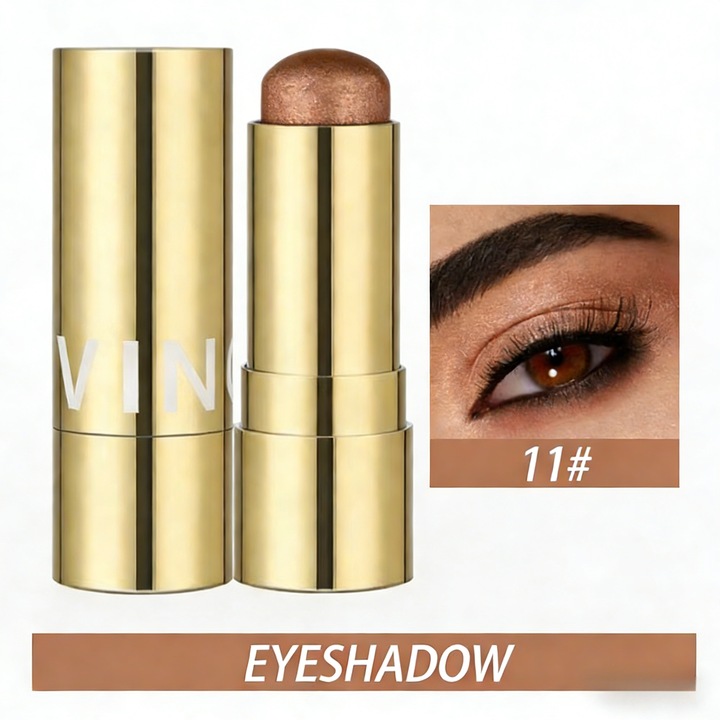 Iluminator și contur VINCINER stick 8g, cremă, maro